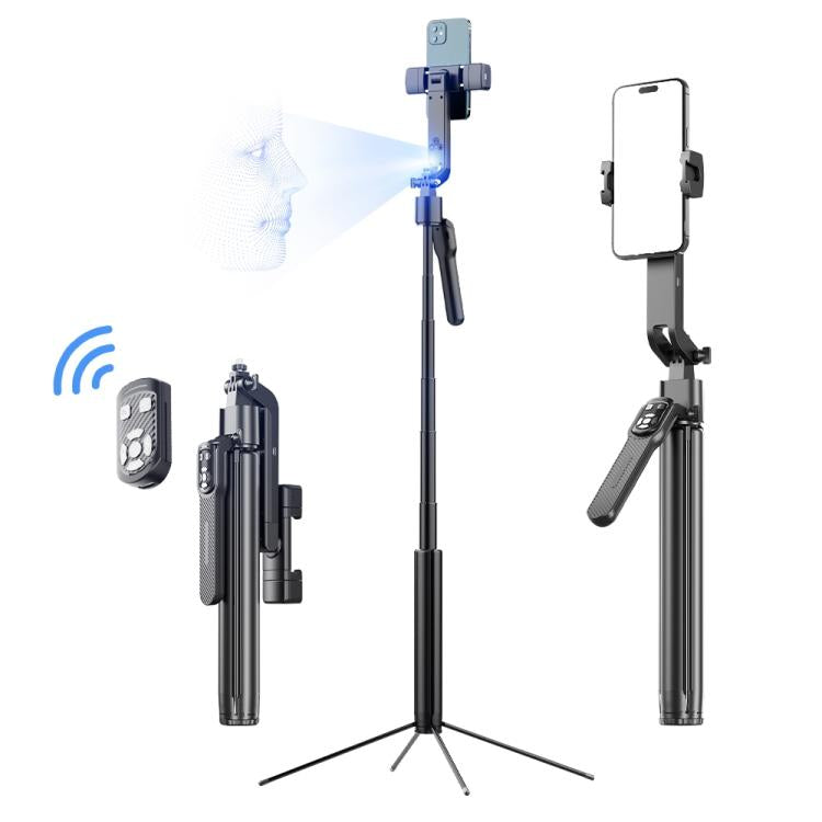 FUNSNAP A8 AI Smart Face Tracking Selfie Stick 5-axis Anti-shake Stand
