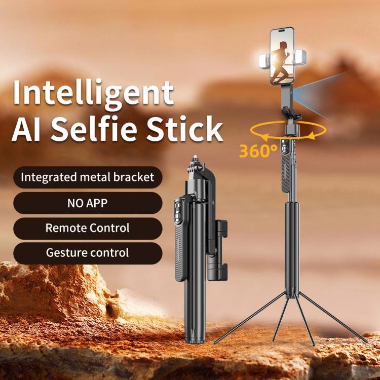 FUNSNAP A8 AI Smart Face Tracking Selfie Stick 5-axis Anti-shake Stand