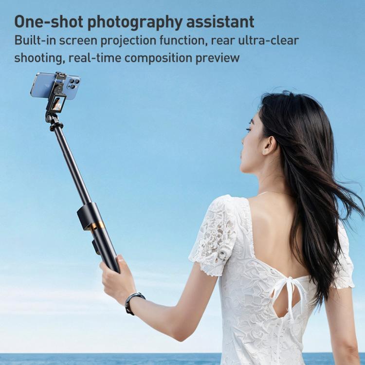 FUNSNAP CL07 Smart Screen-casting Selfie Stick Anti-shake Tripod