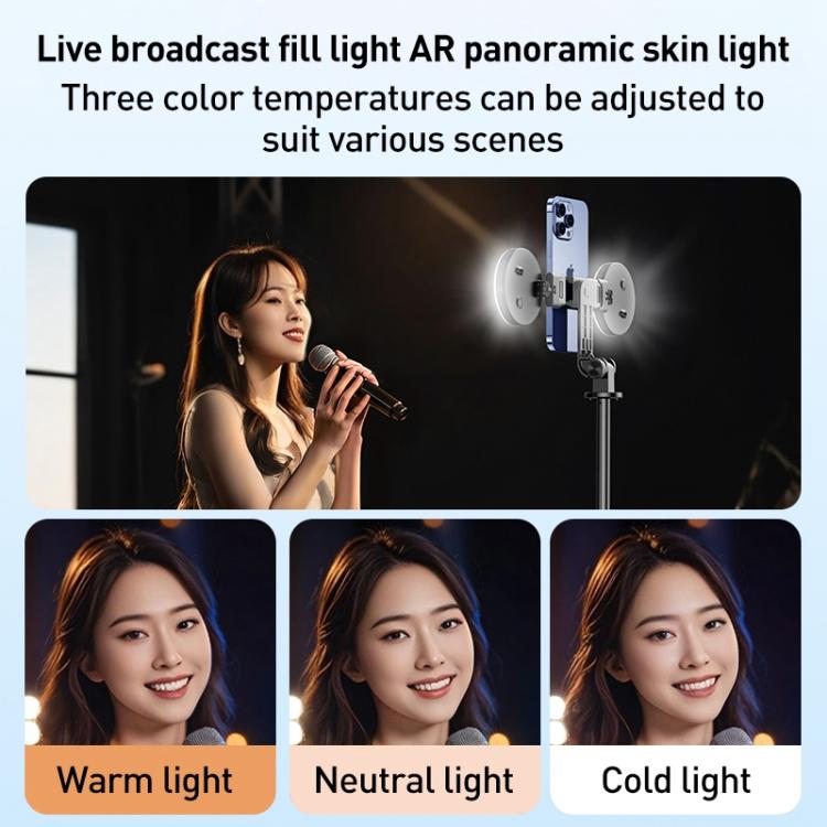 FUNSNAP CL07 Smart Screen-casting Selfie Stick Anti-shake Tripod