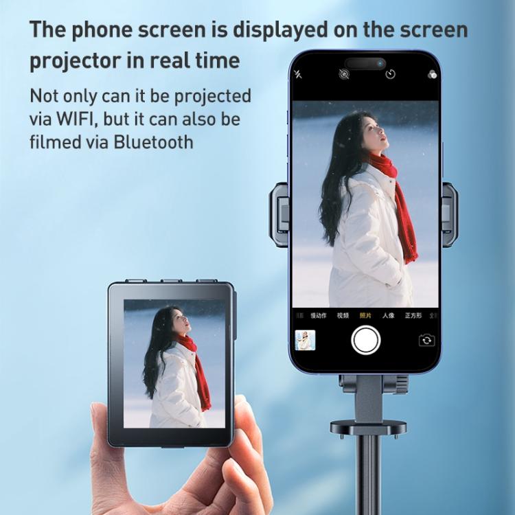 FUNSNAP CL07 Smart Screen-casting Selfie Stick Anti-shake Tripod