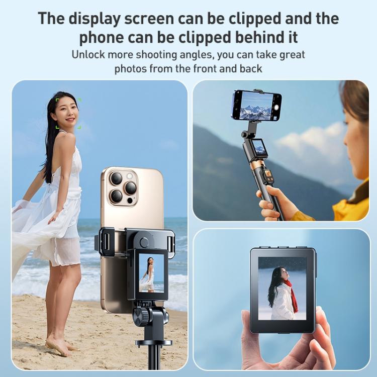 FUNSNAP CL07 Smart Screen-casting Selfie Stick Anti-shake Tripod