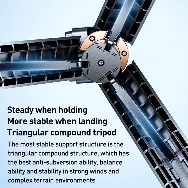 FUNSNAP CL07 Smart Screen-casting Selfie Stick Anti-shake Tripod