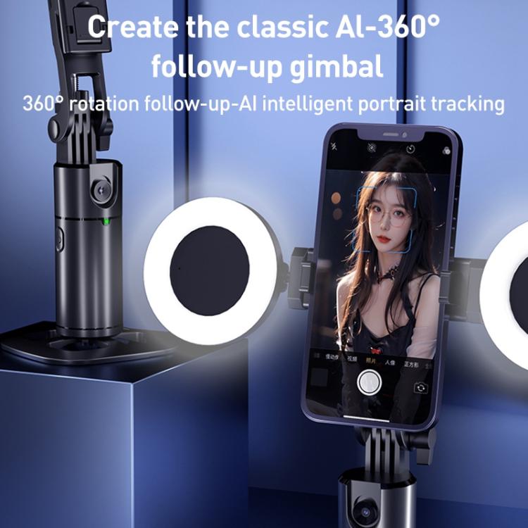 FUNSNAP Q1 Desktop 360 Degree Al Smart Face Tracking PTZ Bracket