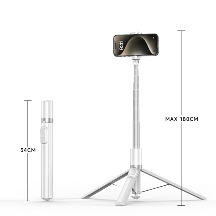 FUNSNAP X96 1.8m Auto Pop Open Tripod Remote Selfie Stick