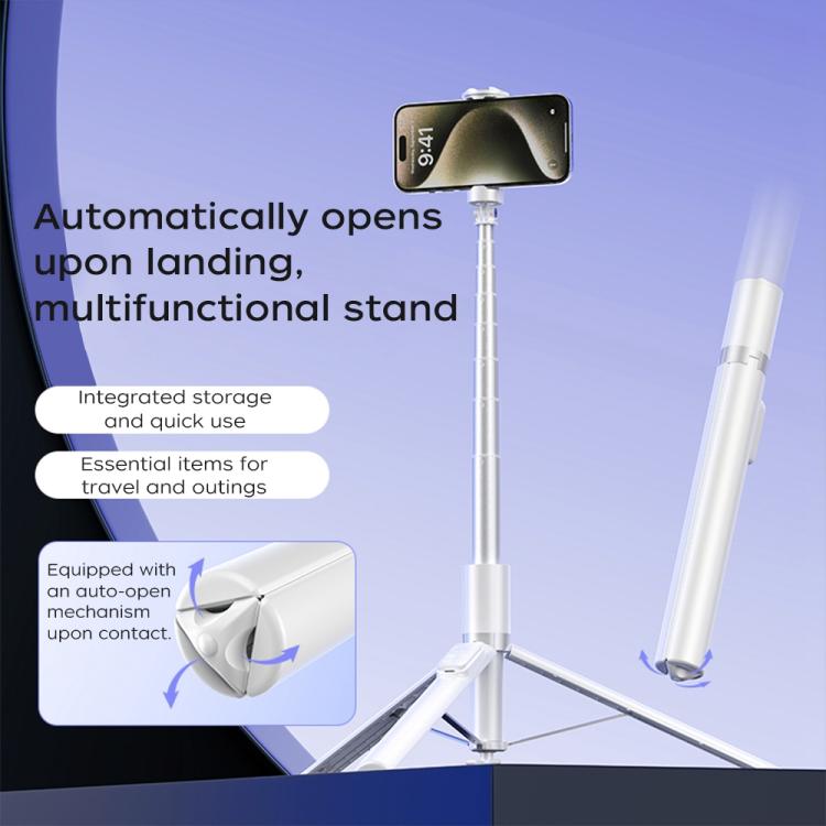 FUNSNAP X96 1.8m Auto Pop Open Tripod Remote Selfie Stick