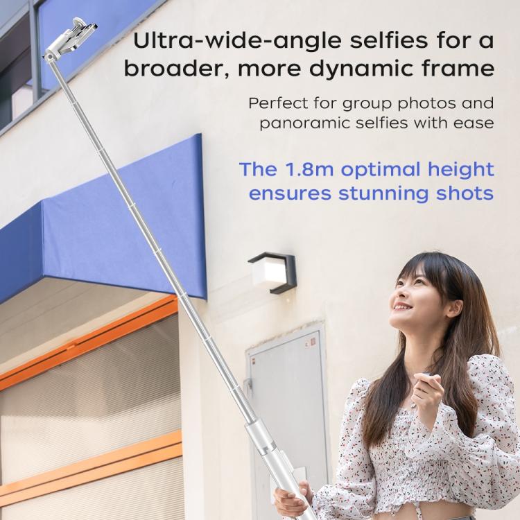 FUNSNAP X96 1.8m Auto Pop Open Tripod Remote Selfie Stick