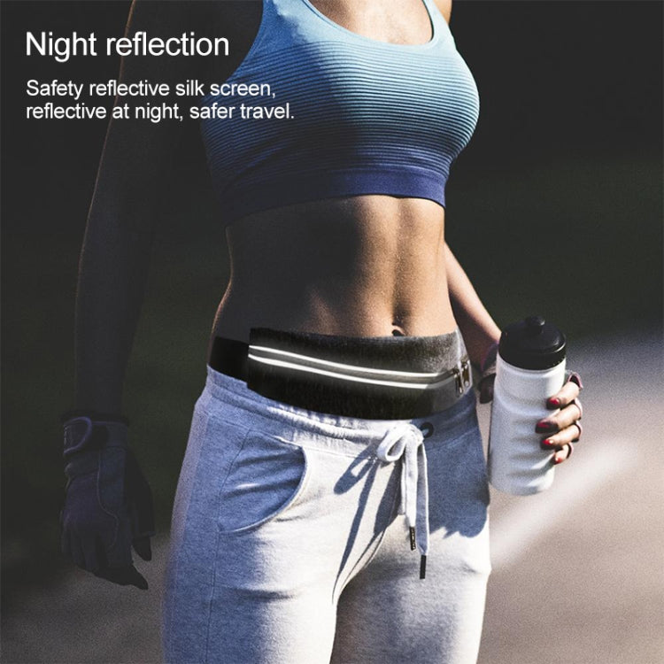 YS13 Outdoor Sport Waterproof Waist Bag Invisible Anti-theft Mobile Phone Storage Bag