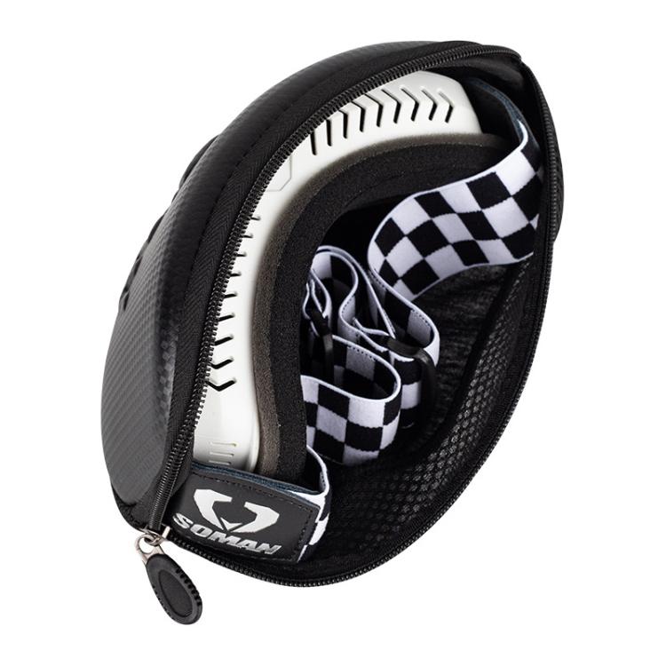 SOMAN Motorcycle Goggles Protective Box Hard Shell EVA Case