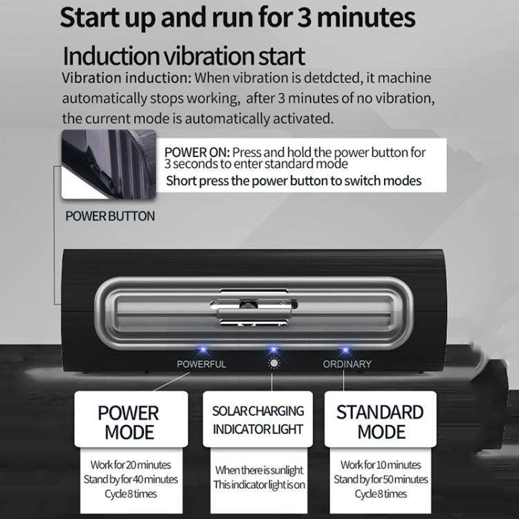 Solar Energy Car Air Purifier with Number Plate