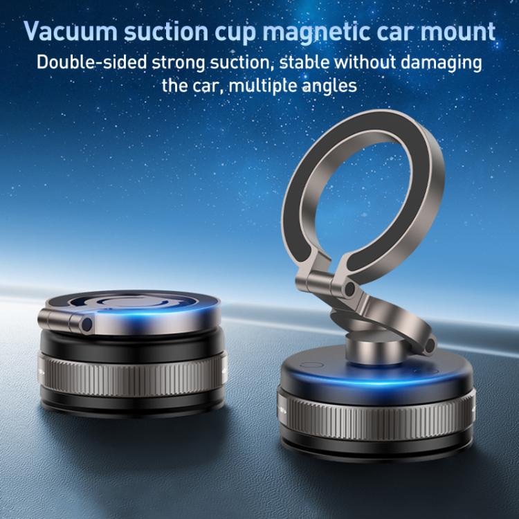 D1X Vacuum Magnetic 360 Degree Rotating Car Holder