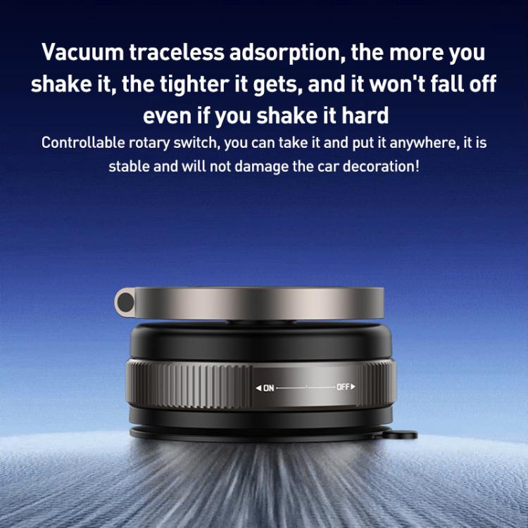 D1X Vacuum Magnetic 360 Degree Rotating Car Holder