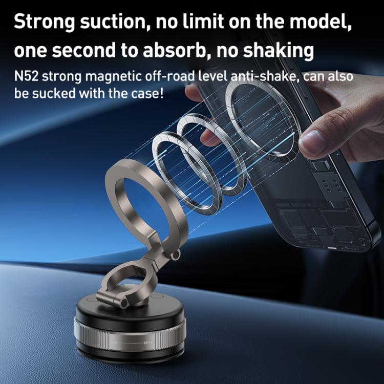 D1X Vacuum Magnetic 360 Degree Rotating Car Holder