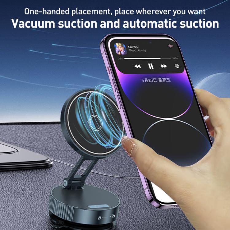 Q11 Vacuum Adsorption Foldable Magnetic Car Holder