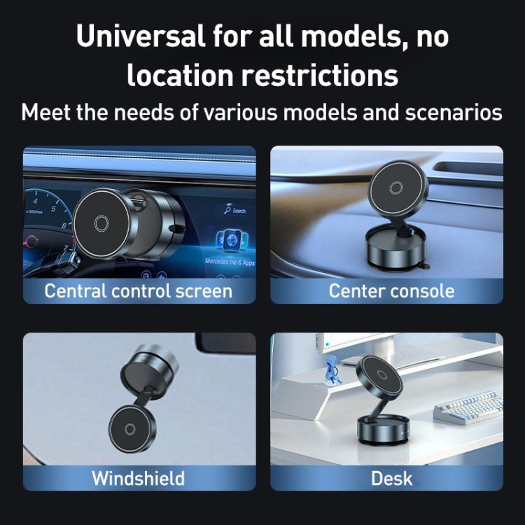 Q11 Vacuum Adsorption Foldable Magnetic Car Holder