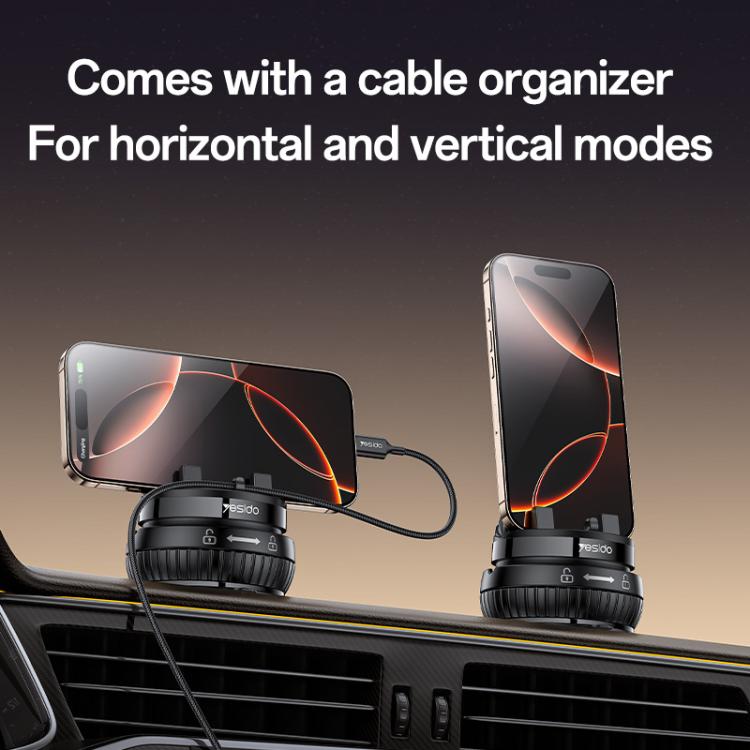 Yesido C272 360 Degree Rotating Car Center Console Phone Holder