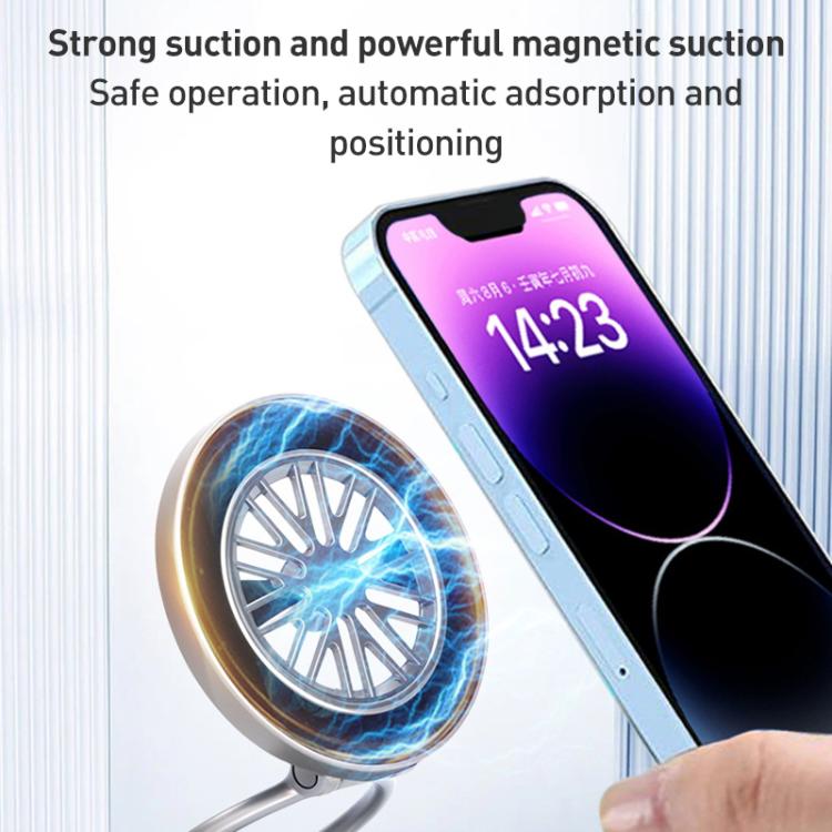 G511 360 Degree Rotating Vacuum Adsorption Magnetic Car Phone Holder