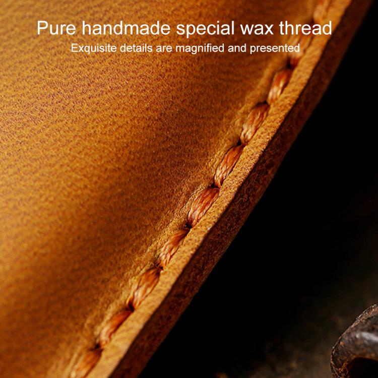 For Honda Odyssey 2024 Hallmo Crazy Horse Cowhide Car Key Protection Cover