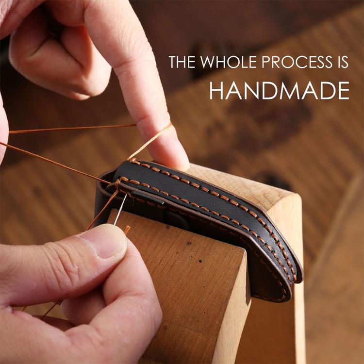 For Lexus RX270 / ES240 / LX570 Hallmo Crazy Horse Cowhide Car Key Protection Cover