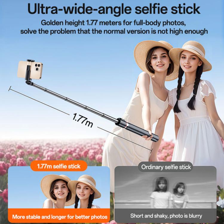 Yesido SF30 Integrated Jumping Stick Bluetooth Remote Control Selfie Stick