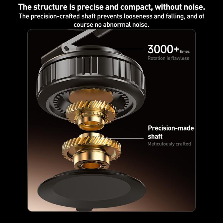 G712 Vacuum Adsorption Foldable Magnetic Car Phone Holder