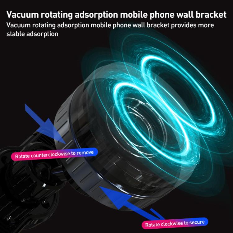 CC-T26C Vacuum Adsorption Magnetic Car Phone Holder
