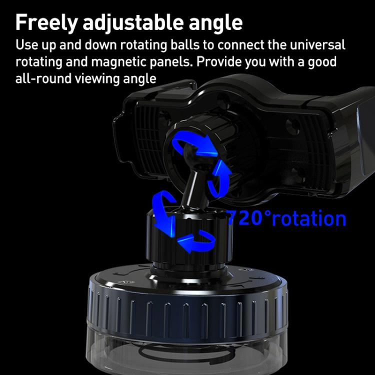 CC-T26C Vacuum Adsorption Magnetic Car Phone Holder