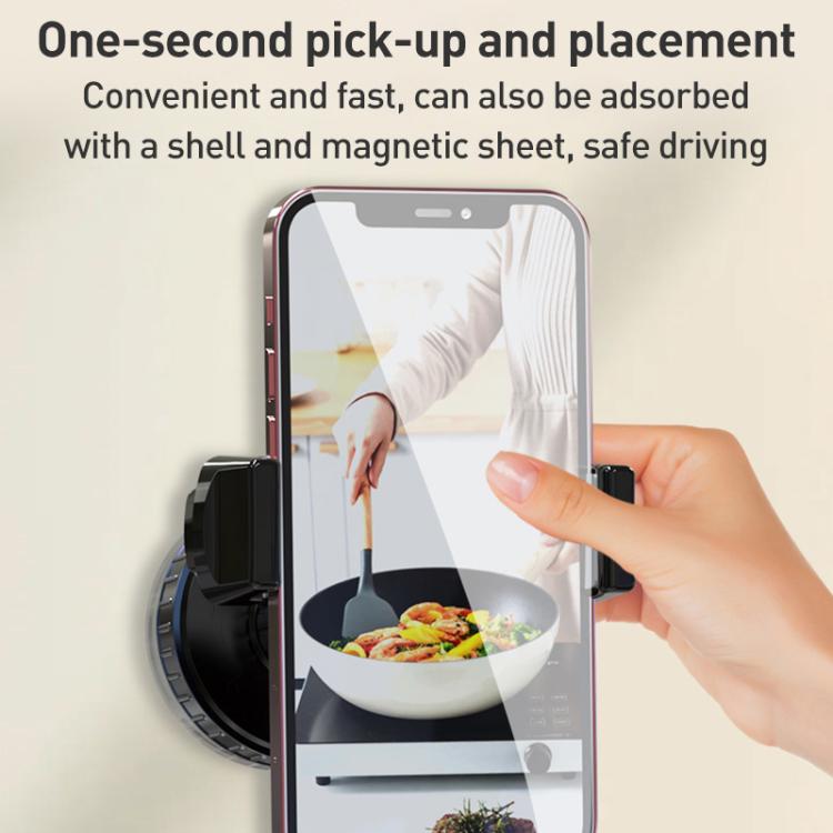 CC-T26C Vacuum Adsorption Magnetic Car Phone Holder