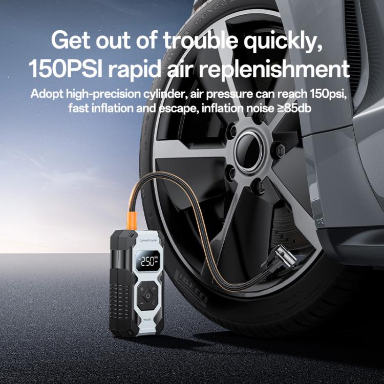 Yesido VC12 7800mAh Multi-function Car Air Pump Car Tires Cordless Tire Inflator