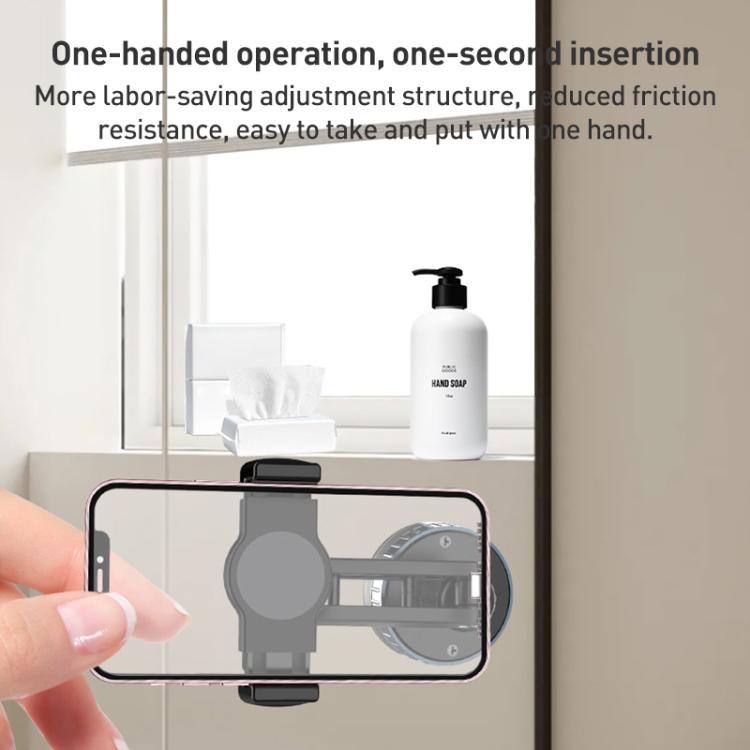 CC-T27C Manual Vacuum Adsorption Car Phone Holder