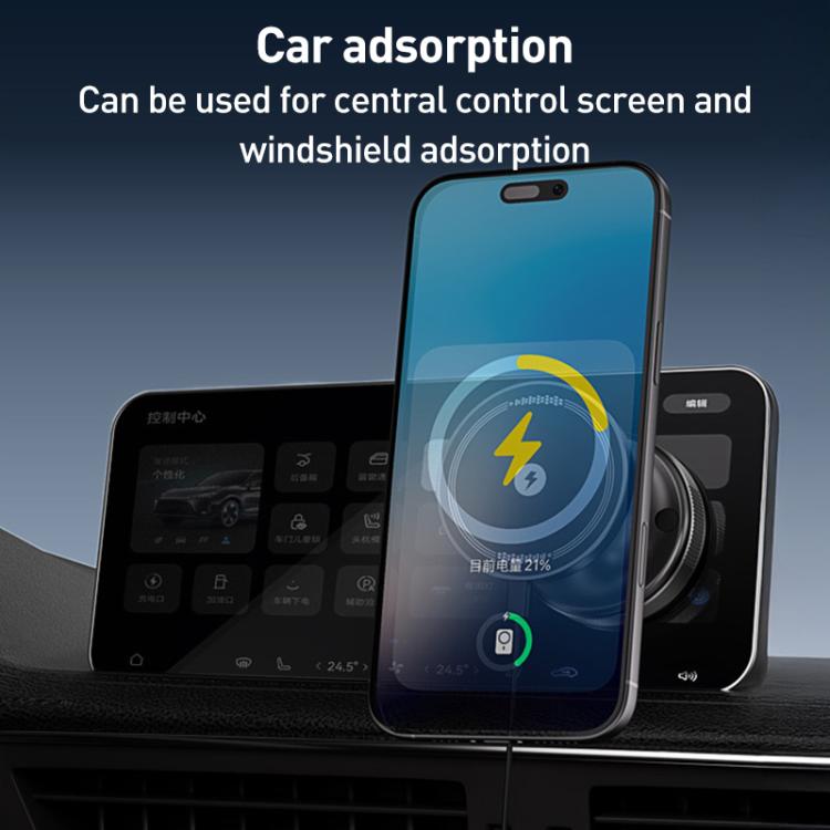 CC-T29W 360 Degree Rotating MagSafe Magnetic Car Phone Holder