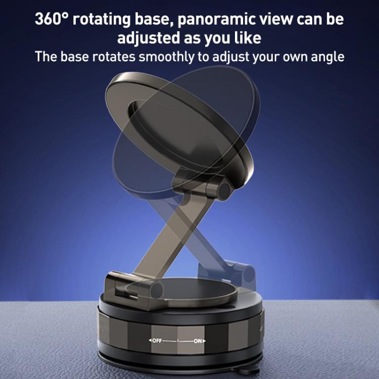 CC-T30-2 Vacuum Adsorption Rotating Magnetic Car Phone Holder