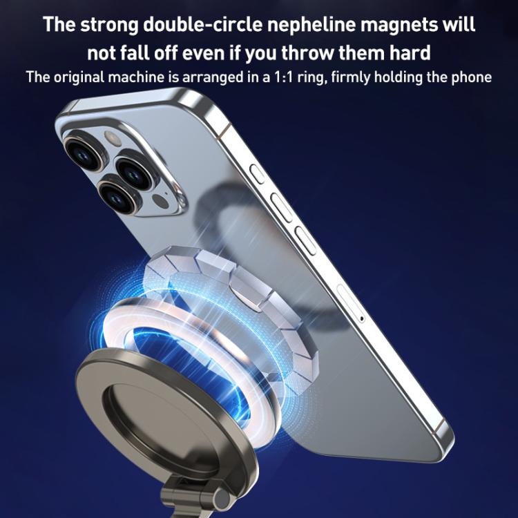 CC-T30-2 Vacuum Adsorption Rotating Magnetic Car Phone Holder