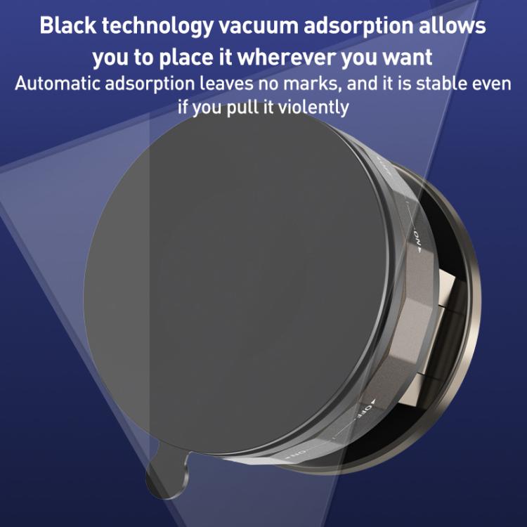 CC-T30-2 Vacuum Adsorption Rotating Magnetic Car Phone Holder