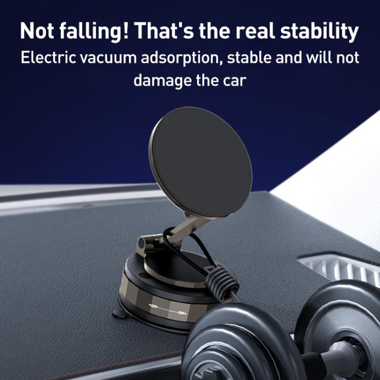 CC-T30-2 Vacuum Adsorption Rotating Magnetic Car Phone Holder