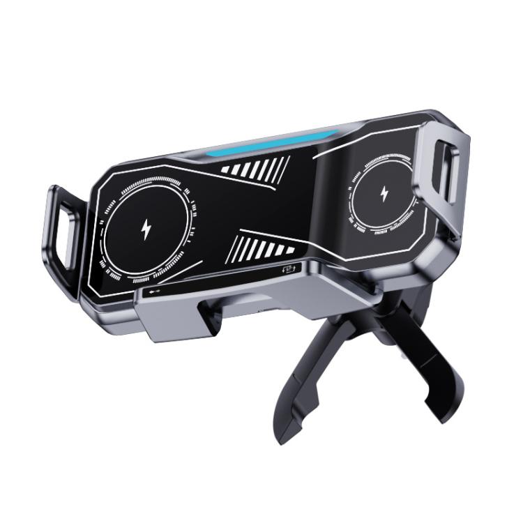 A001 15W Wireless Charging Electric Vacuum Adsorption Car Phone Holder