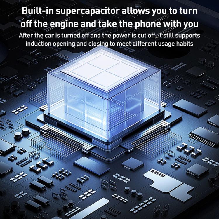 A001 15W Wireless Charging Electric Vacuum Adsorption Car Phone Holder