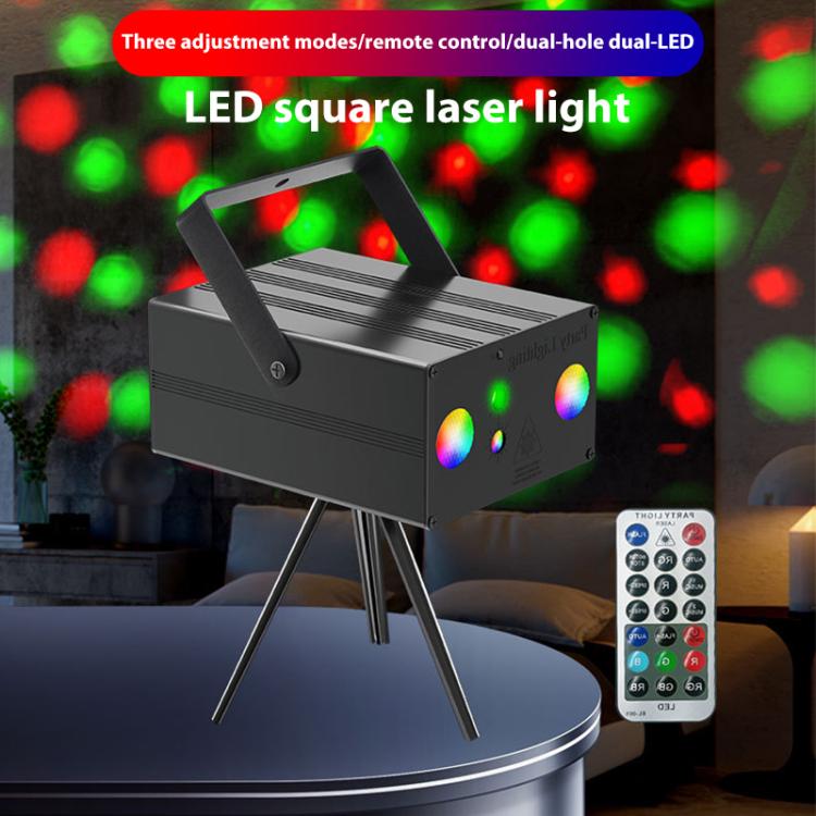 10W Square Laser Light LED Stage Bar KTV Atmosphere Lamp