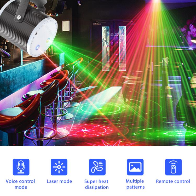 Mini Cylindrical Laser Light LED Stage Starry Projection Lamp