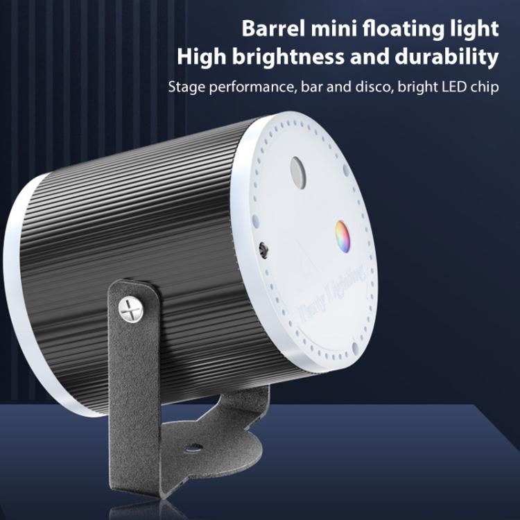 Mini Cylindrical Laser Light LED Stage Starry Projection Lamp