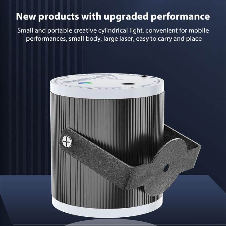 Mini Cylindrical Laser Light LED Stage Starry Projection Lamp