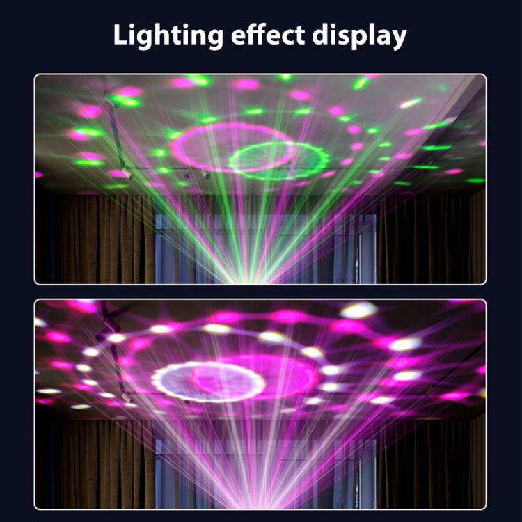 Sunflower Magic Ball Light LED RGB Rotating Stage Lamp