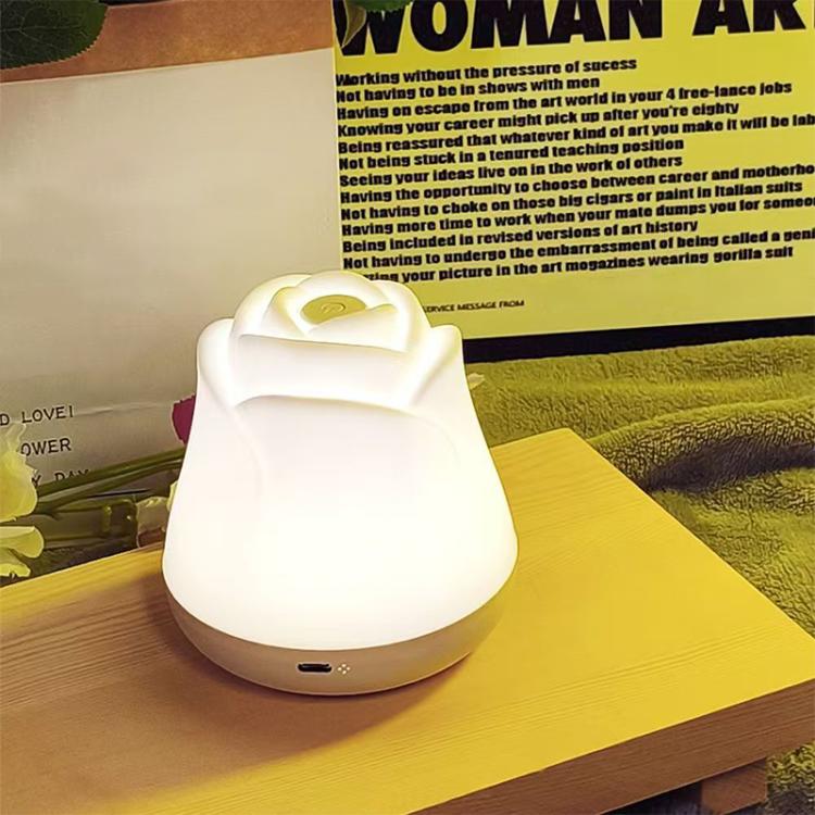 3W Rose Night Light Bedside Touch Sensor Ambient Lighting
