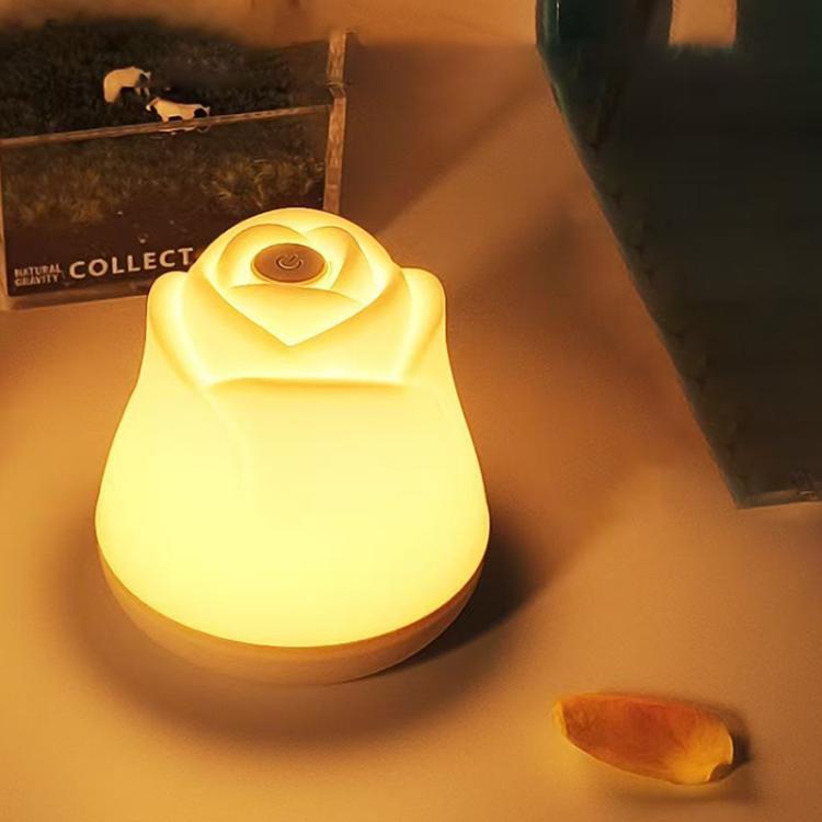 3W Rose Night Light Bedside Touch Sensor Ambient Lighting