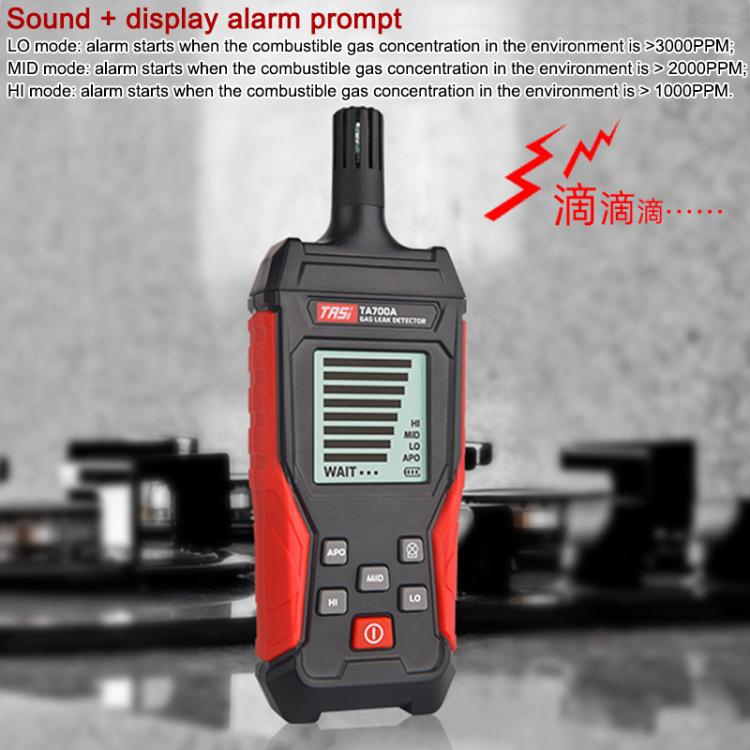 TRSI TA700A Combustible Gas Detector Portable Natural Gas Leak Measuring Meters