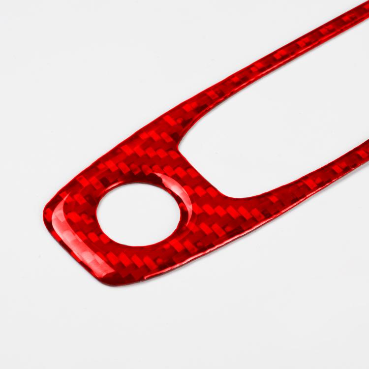 For Tesla Model 3 2017-2022 / Y 2020-2024 Carbon Fiber Car Front Reading Light Panel Decorative Sticker