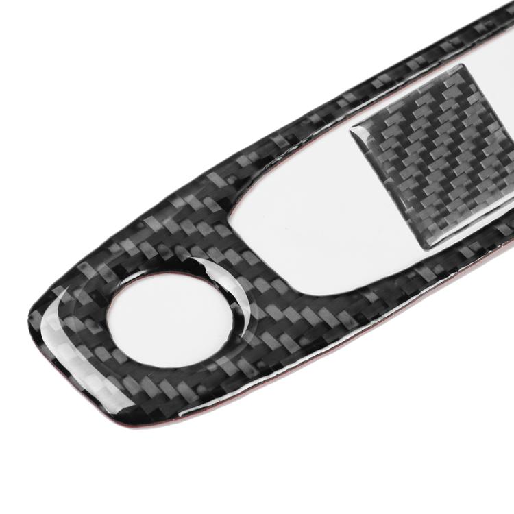 For Tesla Model 3 2019-2022 / Y 2019-2024 2pcs/Set Carbon Fiber Car Reading Light Panel Decorative Sticker