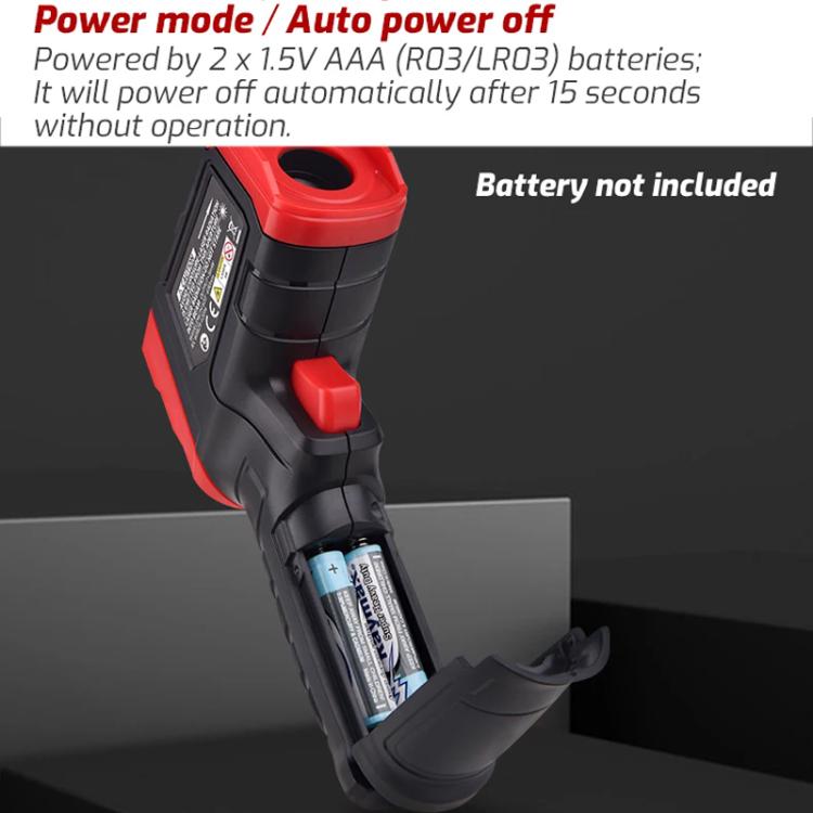 TRSI TA600A+ Infrared Thermometer Measuring Range -32 to 400 Degrees Celsius