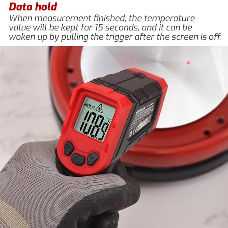 TRSI TA600B+ Infrared Thermometer Measuring Range -32 to 550 Degrees Celsius
