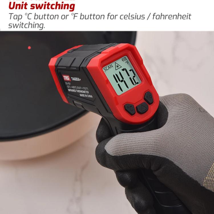 TRSI TA600B+ Infrared Thermometer Measuring Range -32 to 550 Degrees Celsius